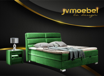 Bett 2x Nachttisch 3 tlg. Schlafzimmer Luxus Set Design Möbel Modern Betten Neu